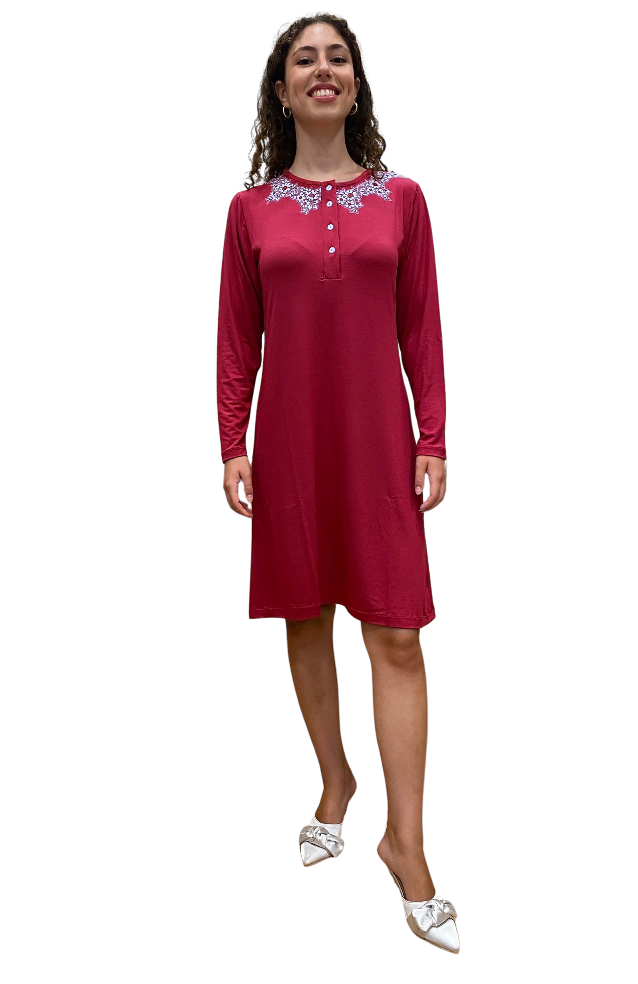 Women's Nightgown in Viscose Art. Francesca