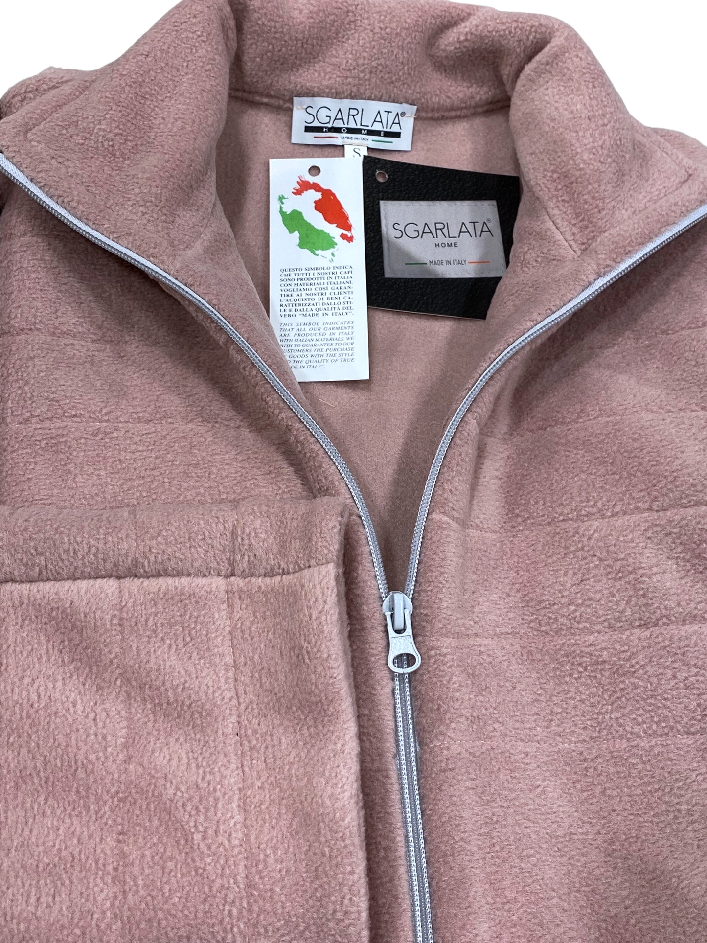 Vestaglia da Donna in Micropile Anti-Pilling con Chiusura Zip Art. Sofia