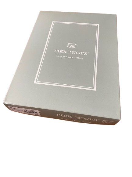 PIER MORI'S Pigiama classico da Uomo in Cotone Makò' Aperto Davanti Art. E720