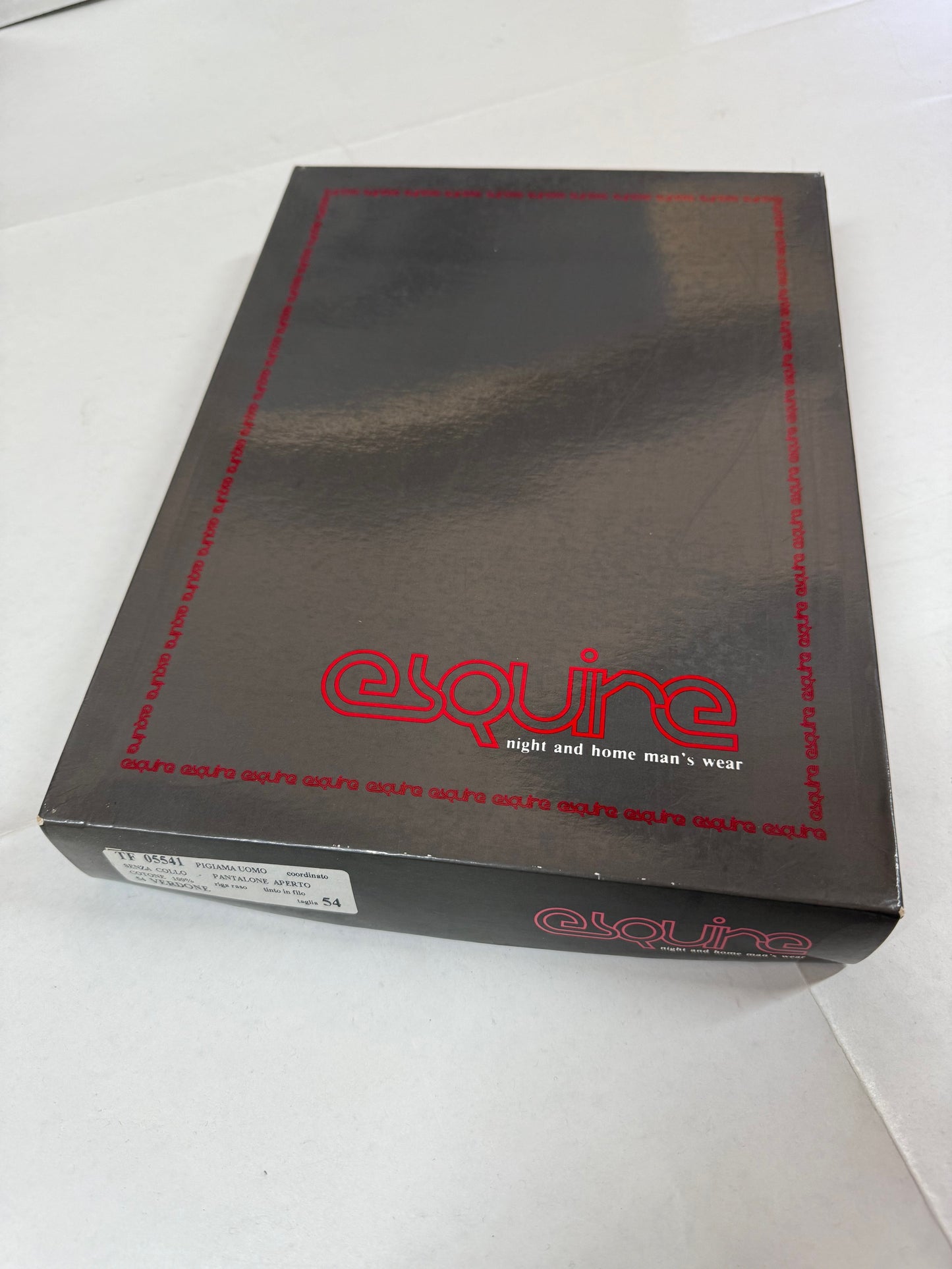 Esquire Pigiama per Uomo in puro Cotone Mercerizzato riga raso senza collo art. TF 05541