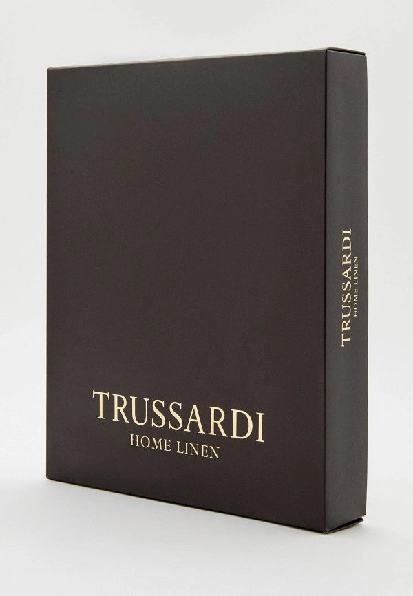 Trussardi Home Linen Hooded Bathrobe in Pure Cotton Terry Art. New Tweed