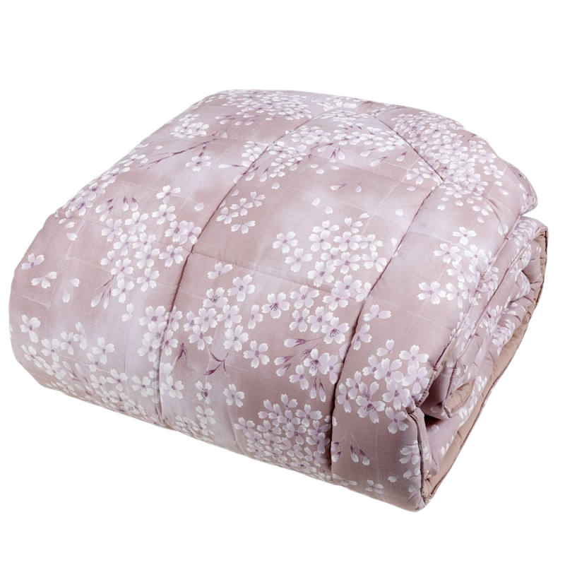 Couette d'hiver Fazzini pour un carré et demi en percale de pur coton art. Kimono