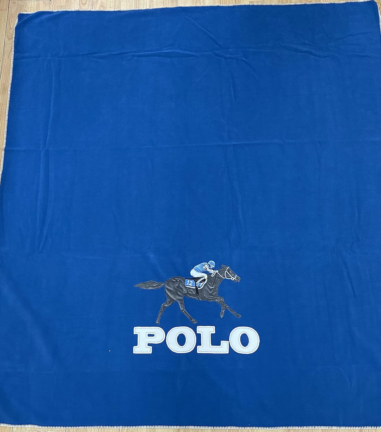 Maryplaid Blanket/Plaid made of high quality Micropile Art. 6M64615 with valuable Applications Size 160x180