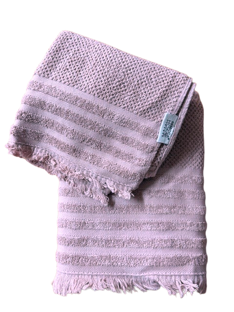 Rebecca Home coppia asciugamani 1+1 in Spugna art. Giulia