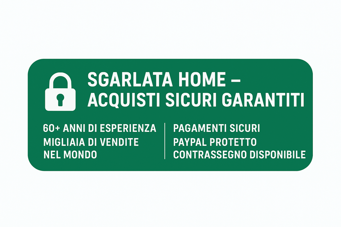 Acquistare in Sicurezza su Sgarlata Home: la Nostra Storia, la Tua Tranquillità