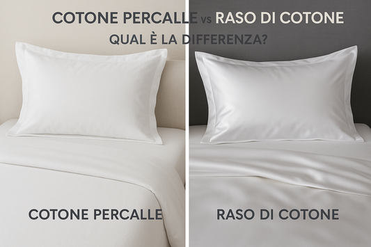Cotone Percalle vs Raso di Cotone: Scopri il Tessuto Perfetto per i Tuoi Sogni