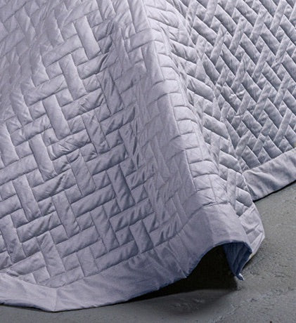 Sgarlata Home Trapuntino Quilt Matrimoniale Balzato 100% Raso di Puro Cotone 300TC Art. Helen