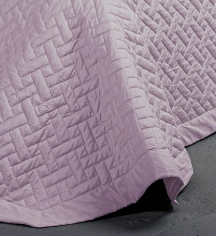 Sgarlata Home Trapuntino Quilt Matrimoniale Balzato 100% Raso di Puro Cotone 300TC Art. Helen