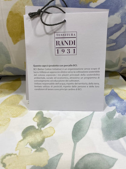 RANDI Weaving Double Duvet Cover Set in Pure Cotton Percale (without bottom sheet)