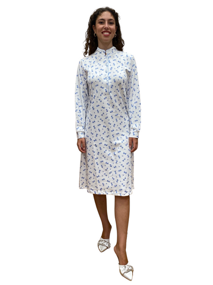 Women's Nightgown in Pure Cotton Interlock with Sanfor Treatment Art. Irene