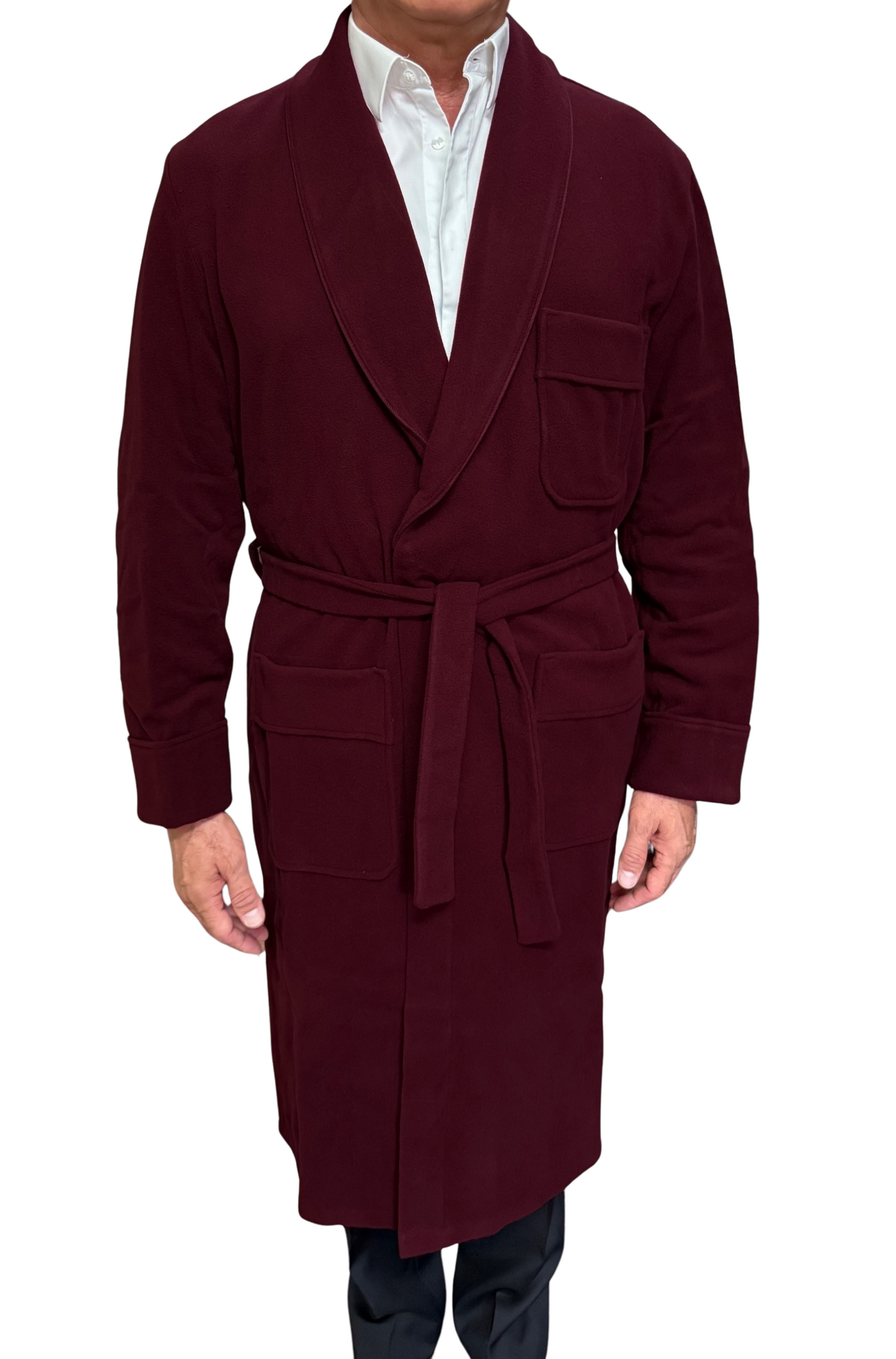 Vestaglia da Camera per Uomo in Lana e Cashmere modello Scialle Classico art. Londra