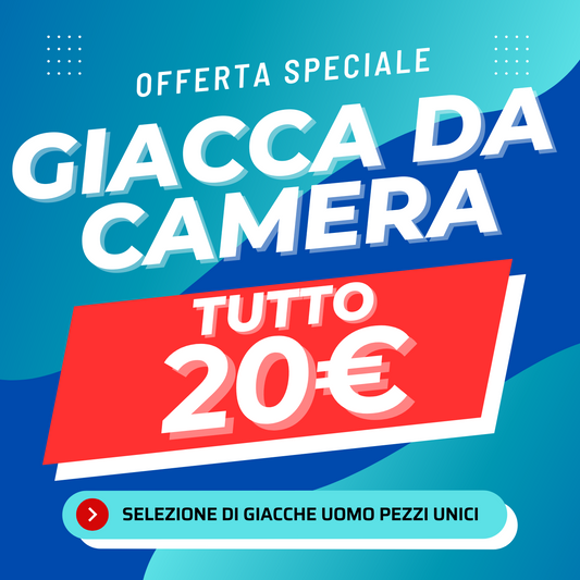 OUTLET Giacche da Camera corte e Vestaglie lunghe per Uomo 20€