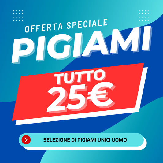 OUTLET Pigiami Uomo 25€