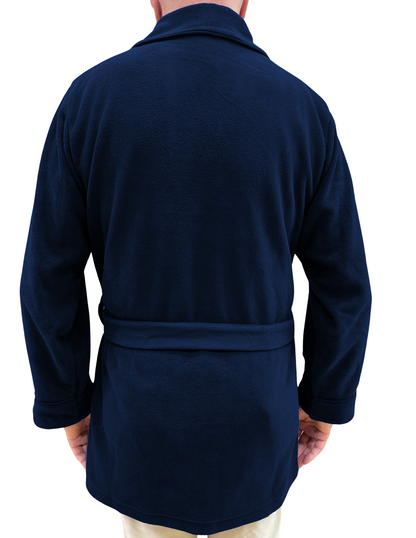 Alpina Intimo dal 1926 Short Dressing Gown for Men in Warm Microfleece Art. Gange