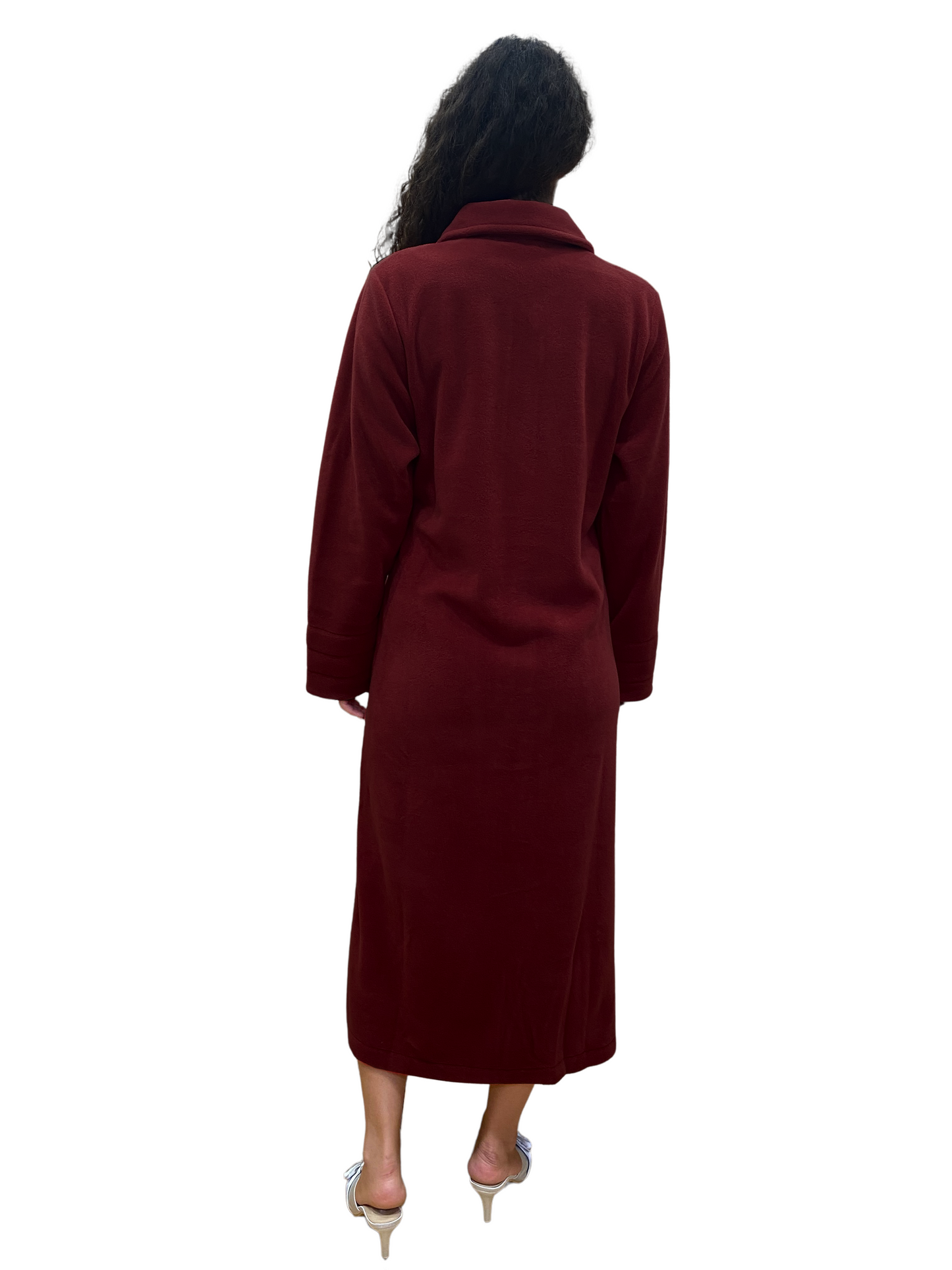 Vestaglia da Donna in Pile di Viscosa Interamente Abbottonata Art. Rosanna