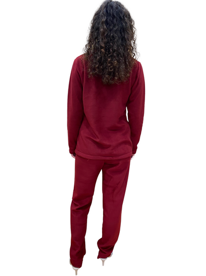 Pigiama da Donna Due Pezzi in Pile Anti-Pilling Art. Flavia