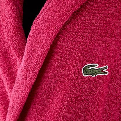 Lacoste Accappatoio con cappuccio in spugna Idrofila Unisex art. Lopen