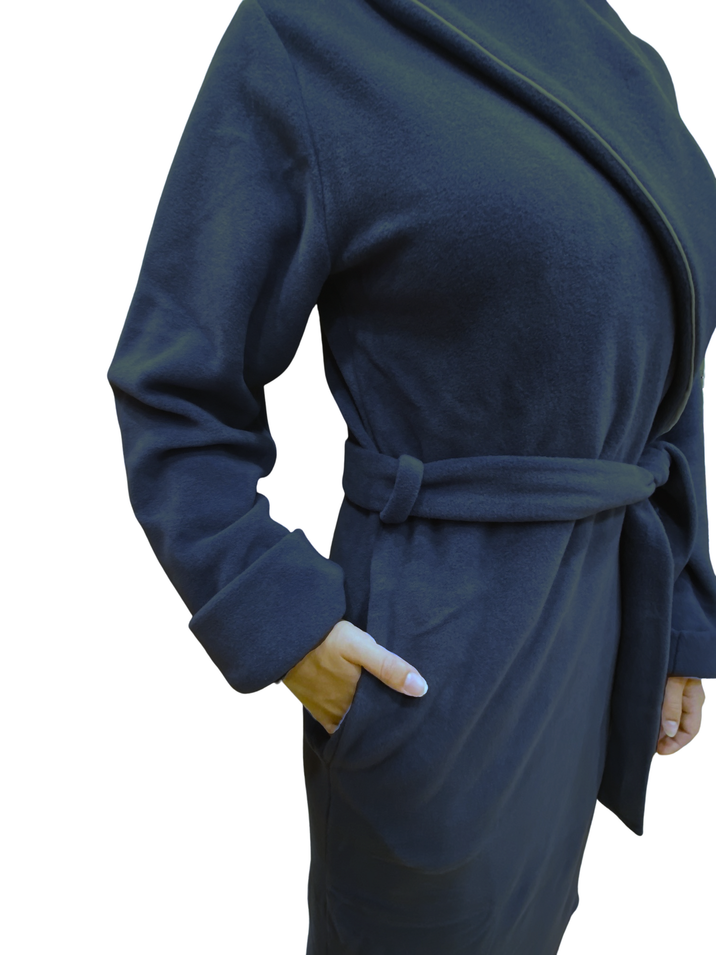 Frauenkleider in Viskose -Batterien modellieren klassische Schalkunst. Nina