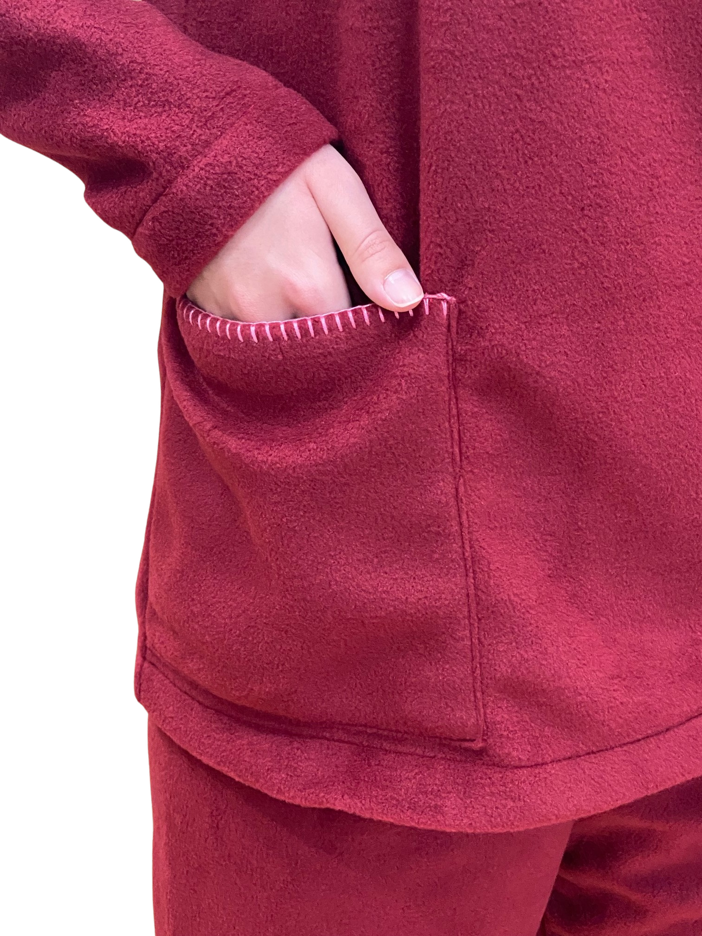 Pigiama da Donna Due Pezzi in Pile Anti-Pilling Art. Flavia