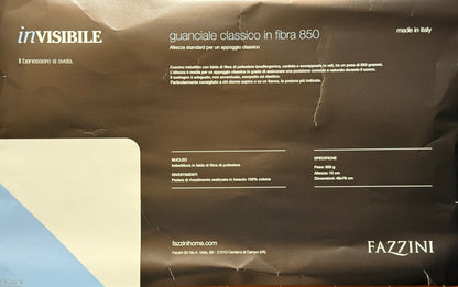 Fazzini Guanciale Classico in fibra 850 art. Classico Fibra