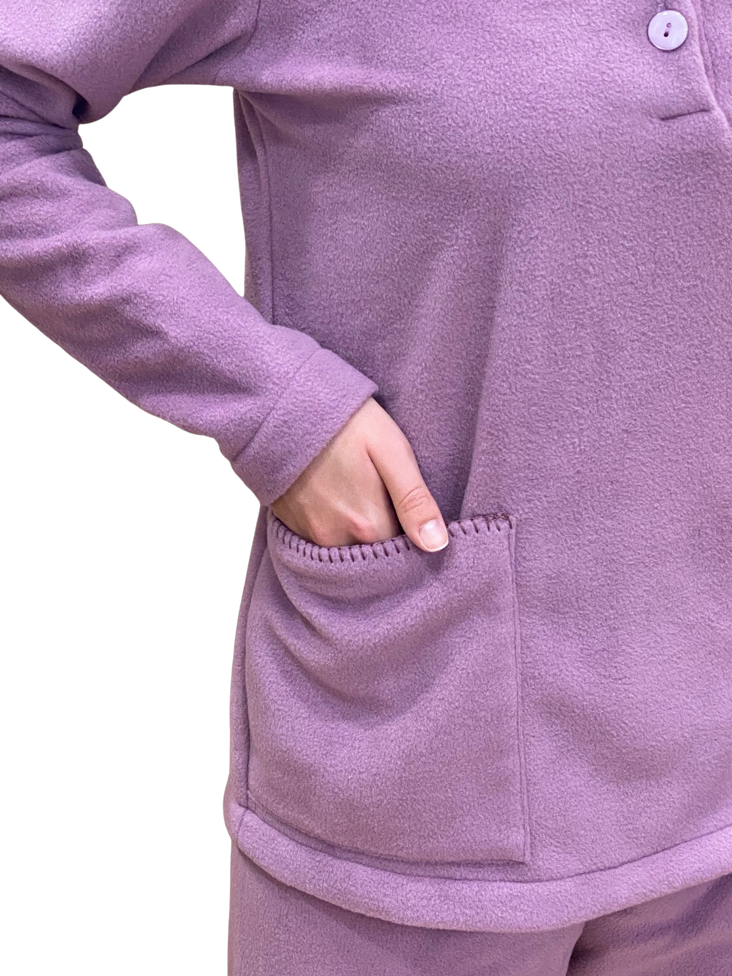 Pigiama da Donna Due Pezzi in Pile Anti-Pilling Art. Flavia