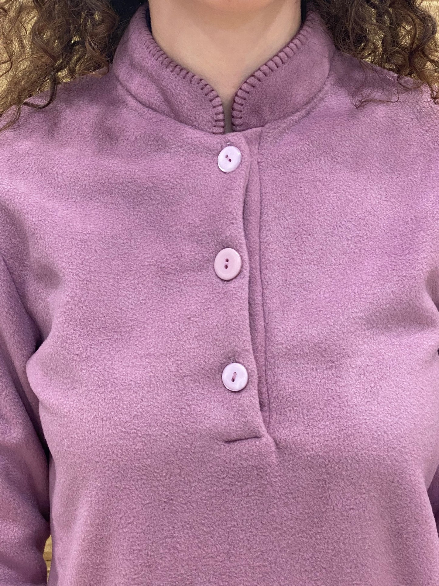 Pigiama da Donna Due Pezzi in Pile Anti-Pilling Art. Flavia