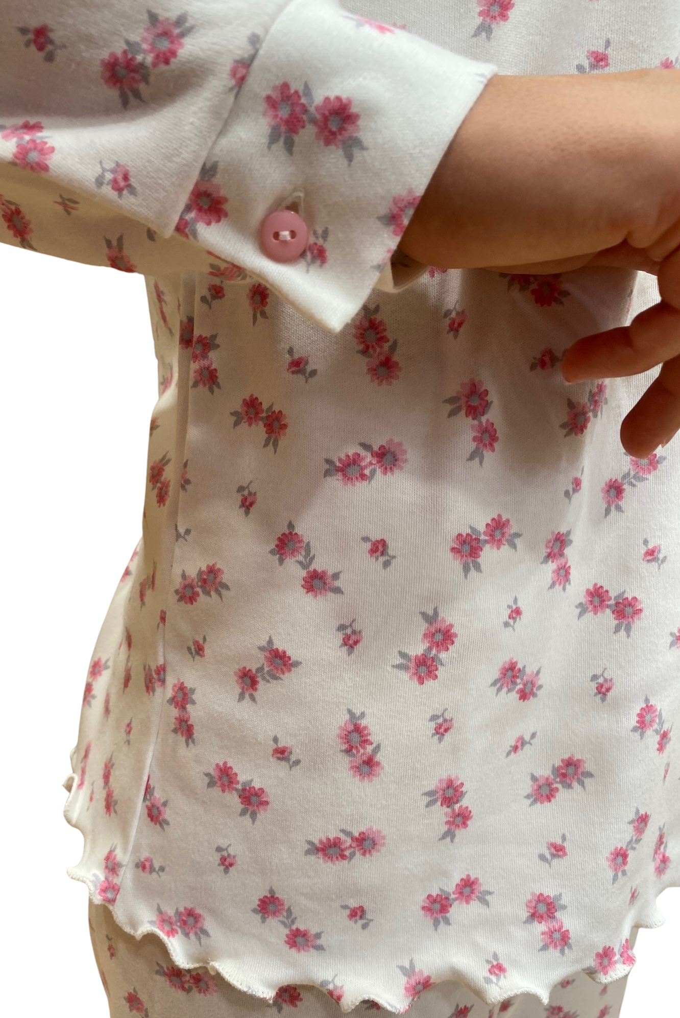 Pyjama pour femme en pur coton interlock avec traitement Sanfor Art.