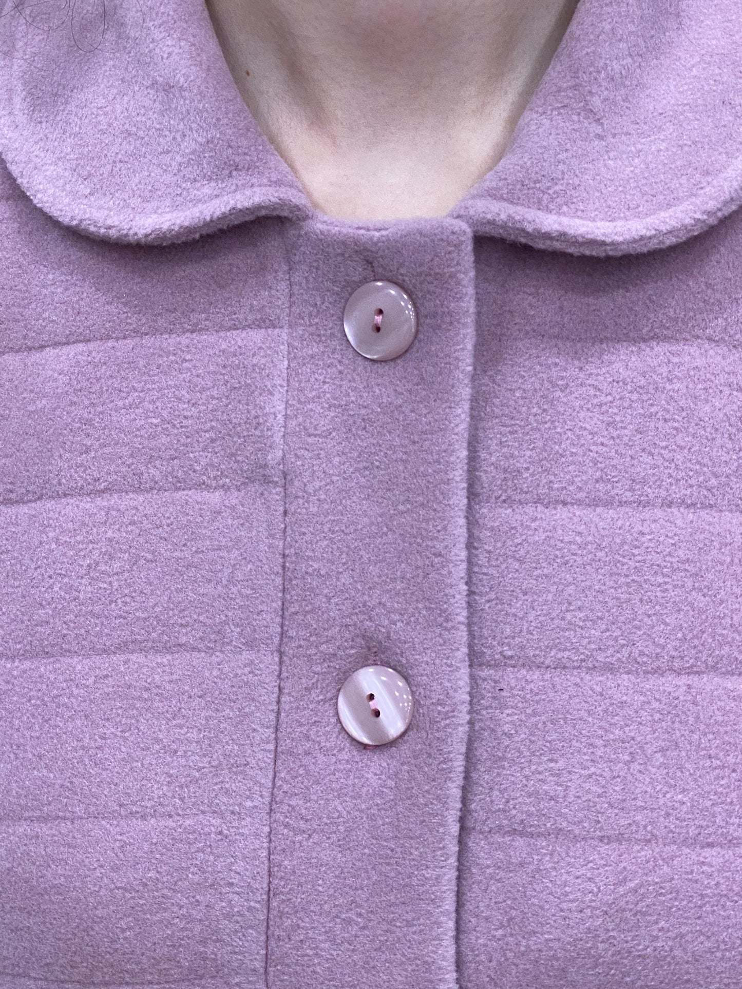 Vestaglia da Donna in Pile di Viscosa Interamente Abbottonata Art. Rosanna