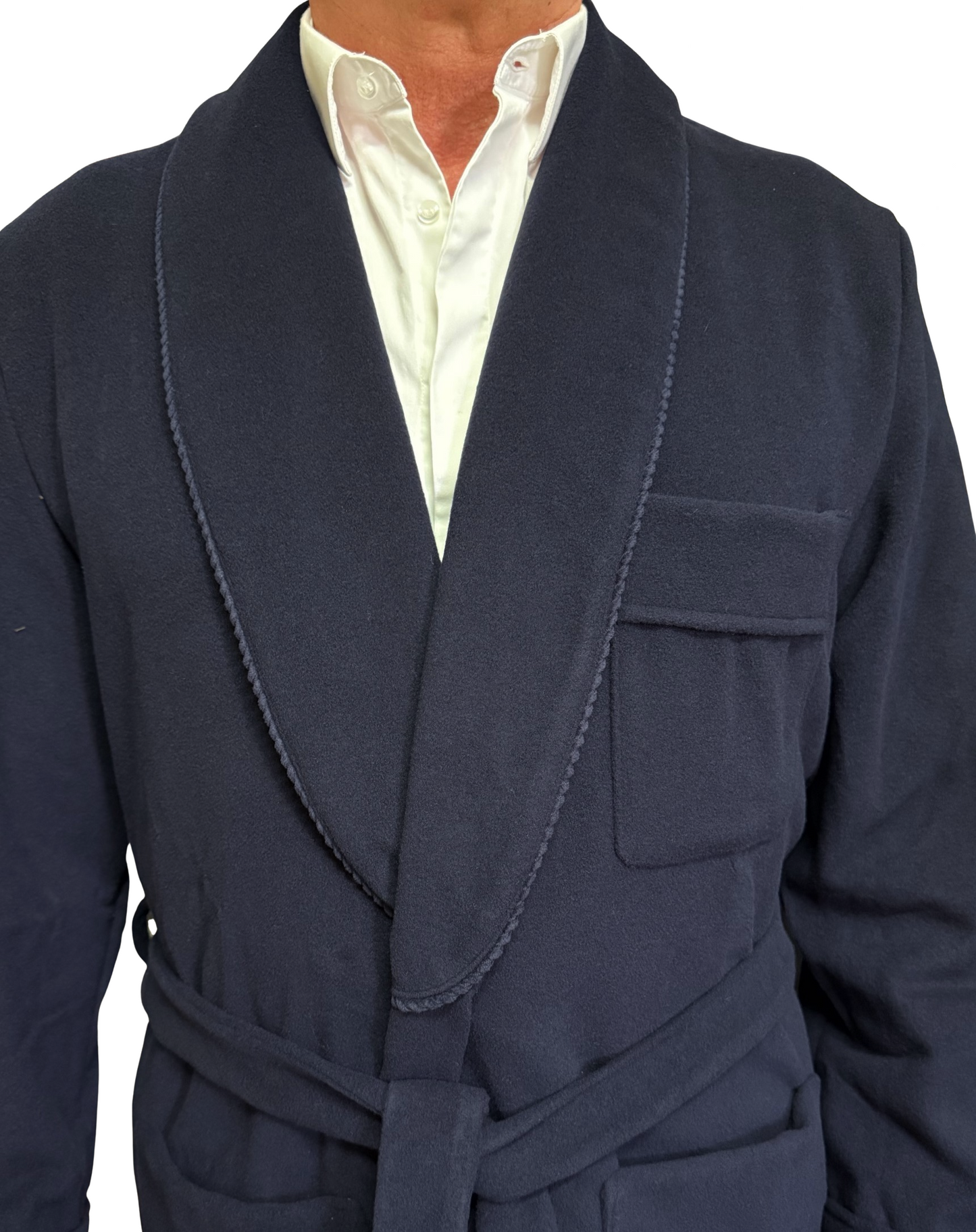 Vestaglia da Camera per Uomo in Lana e Cashmere modello Scialle Classico art. Londra