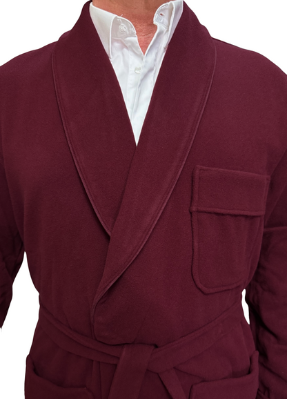 Vestaglia da Camera per Uomo in Lana e Cashmere modello Scialle Classico art. Londra
