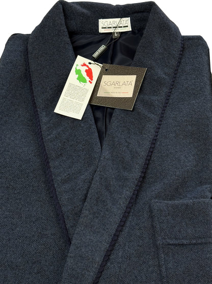 Vestaglia da Camera per Uomo in Misto Lana Modello Scialle Classico Art. Oslo