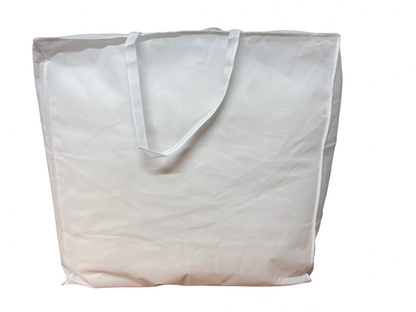 Fazzini Topper Piuma Matrimoniale 180x200 Imbottitura 90% Piumette e 10% Piumino, Rivestito 100% Cotone Art. Topper Piuma