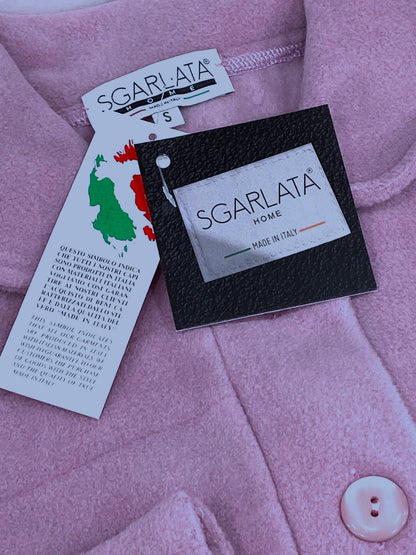 Vestaglia da Donna in Pile di Viscosa Interamente Abbottonata Art. Rosanna