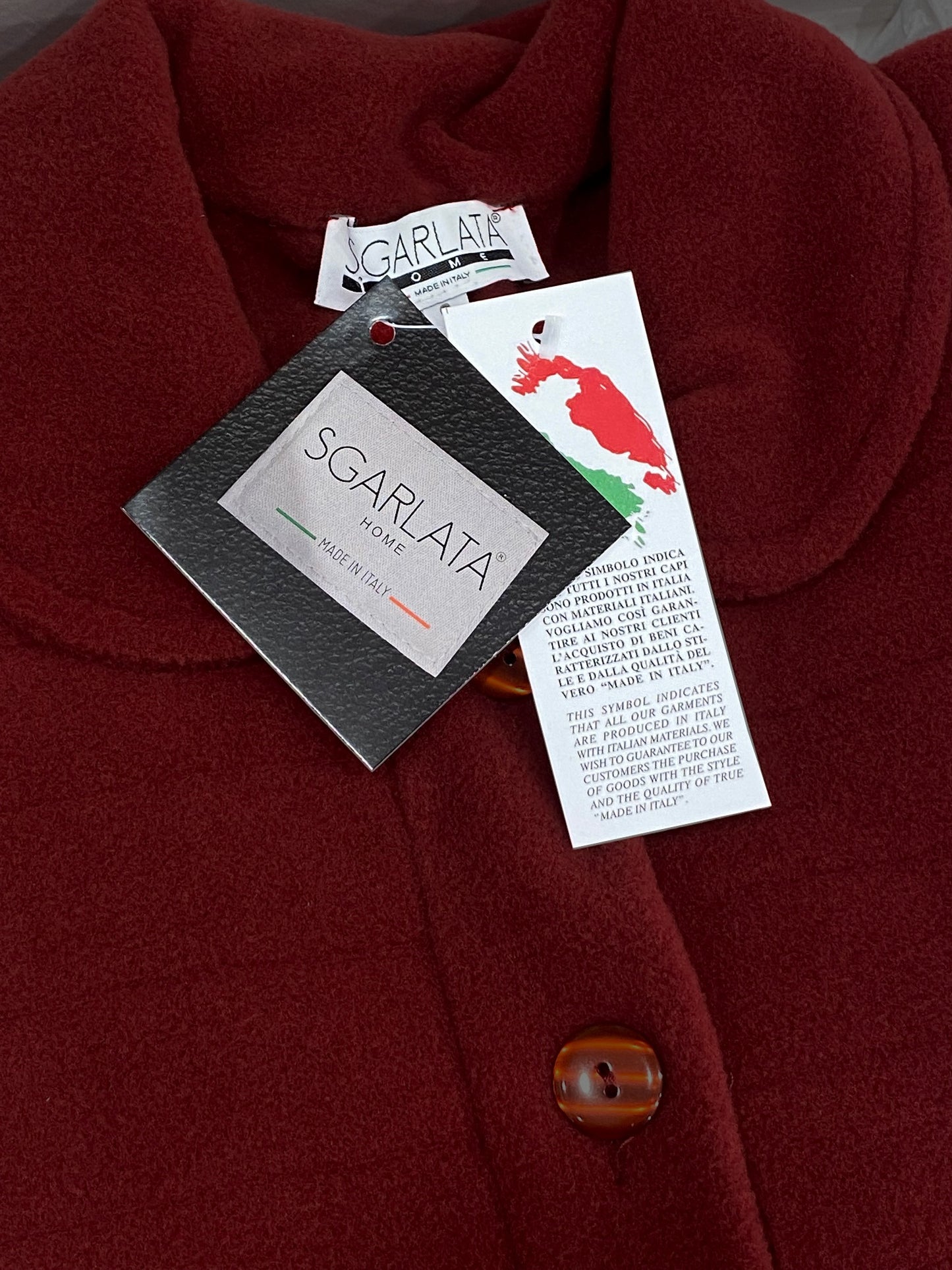 Vestaglia da Donna in Pile di Viscosa Interamente Abbottonata Art. Rosanna