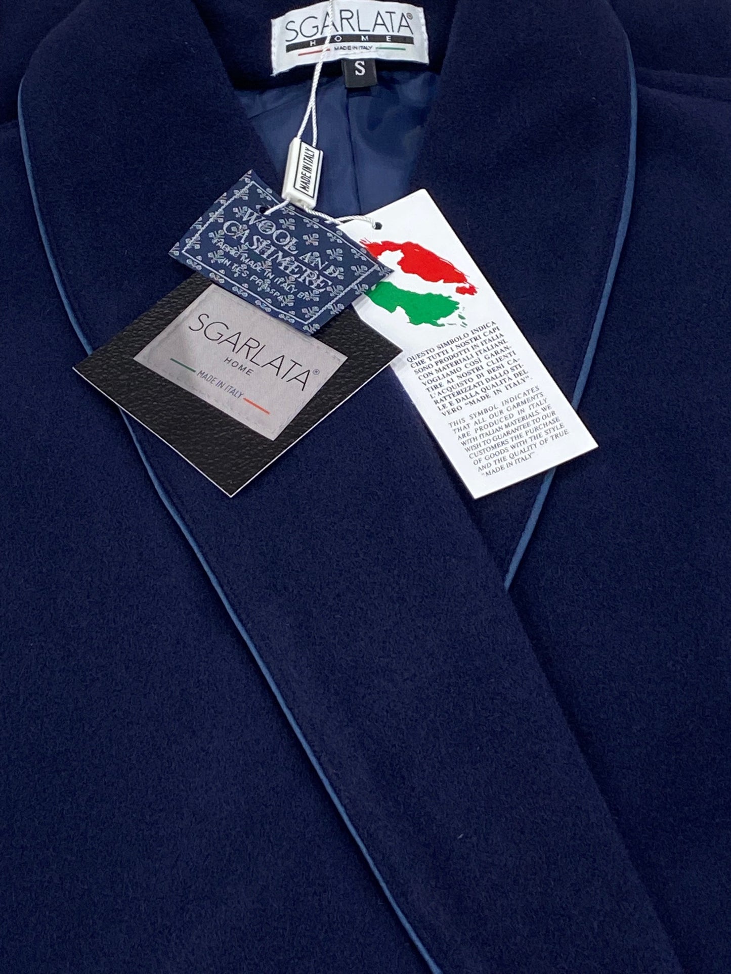Vestaglia da Donna in Lana e Cashmere modello Scialle classico art. Vittoria in OFFERTA