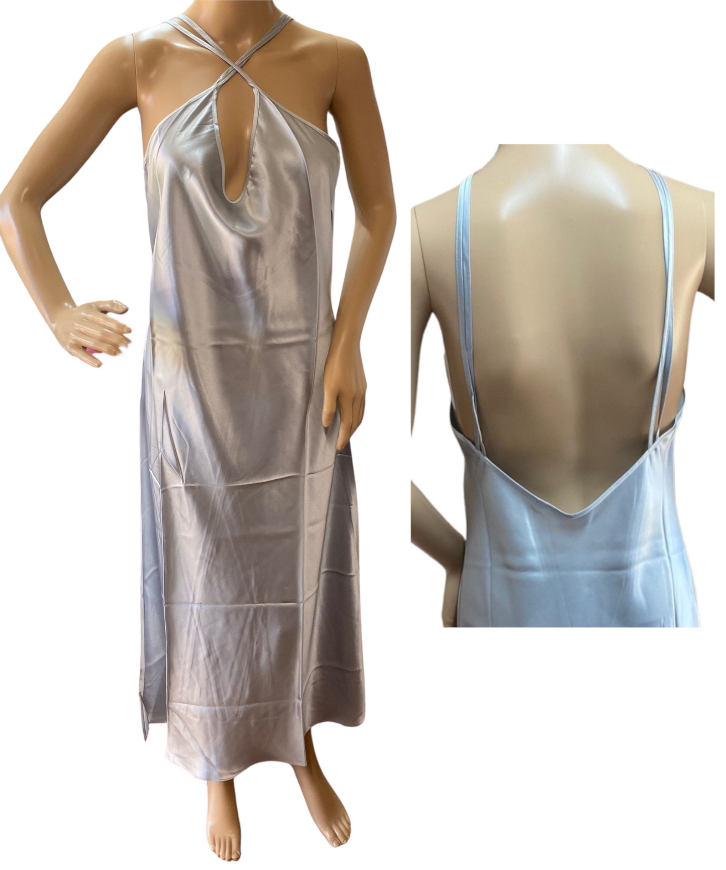 OUTLET Camicia da Notte in pregiata viscosa e seta pura 45€