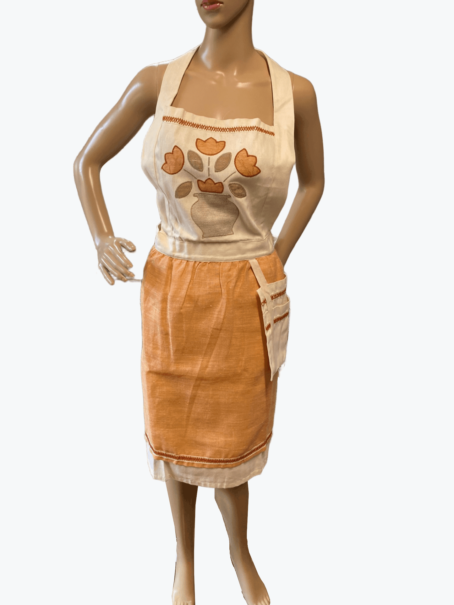 Sgarlata Home elegante grembiule da cucina con pettorina art. 908