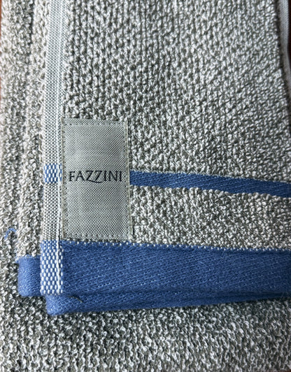 Fazzini coppia asciugamani 1+1 in Pura Spugna art. Melange