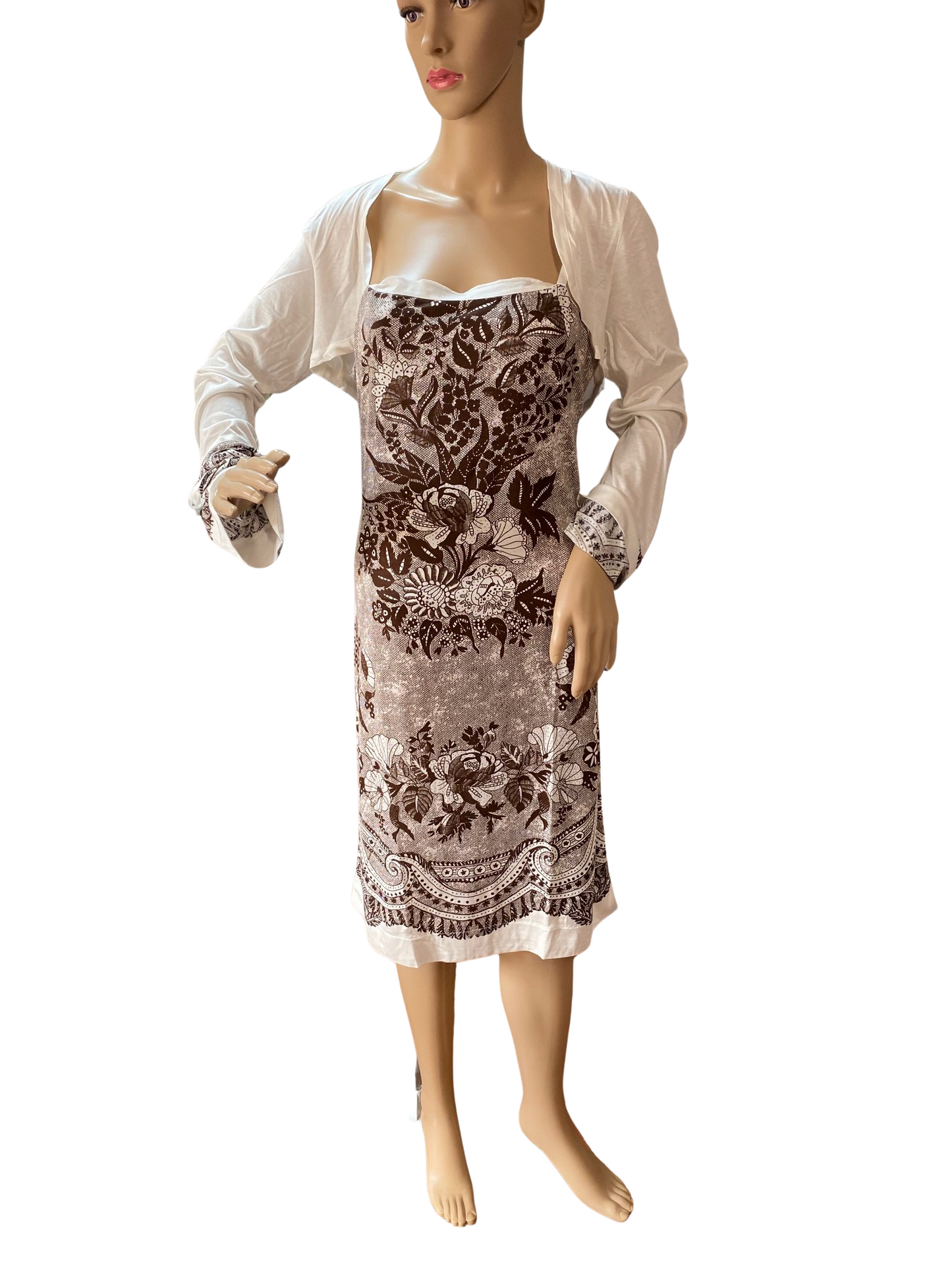 OUTLET Camicia da Notte in pregiata viscosa e seta pura 45€