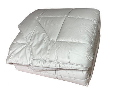 Fazzini trapunta matrimoniale in Puro Raso di Cotone 300TC Tinta Unita art. Trecento