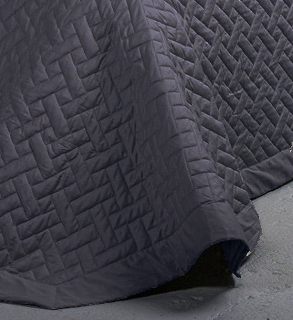 Sgarlata Home Trapuntino Quilt Matrimoniale Balzato 100% Raso di Puro Cotone 300TC Art. Helen