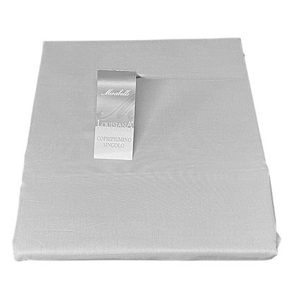 Mirabello single bed duvet cover only (without pillowcase and without bottom) In Pure Percale Art. Louisiana