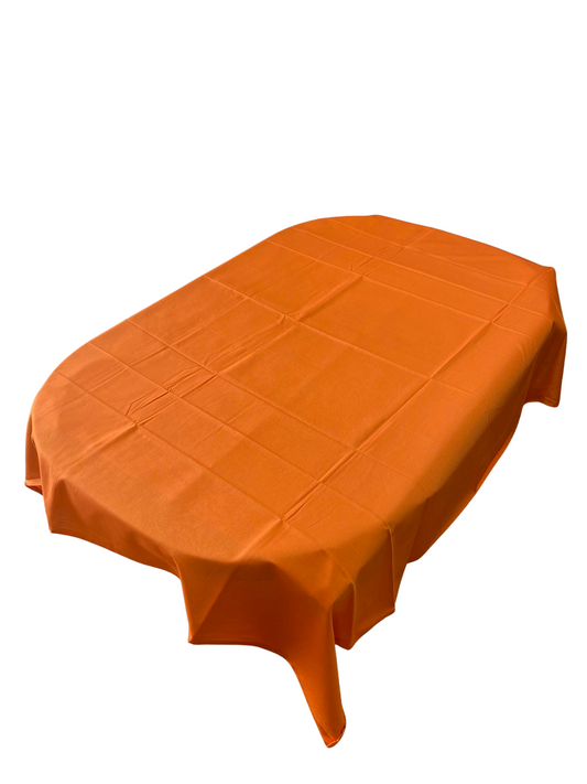 Nappe rectangulaire Bossi Casa pour 6 personnes en pur coton peigné art. Fée