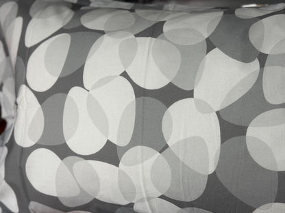 Mirabello parure copripiumino letto singolo (senza il lenzuolo di sotto) in puro Percalle di Cotone art. Oryza