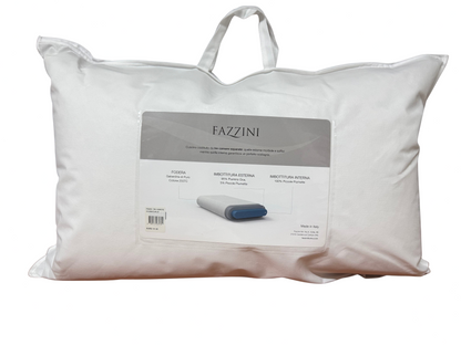 Fazzini Guanciale in Piume d'Oca con tre camere separate art. Piuma tre Camere