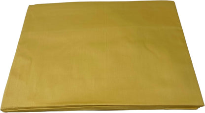 SGARLATA HOME Drap-housse double en satin pur coton 300TC couleur unie art. Le satiné