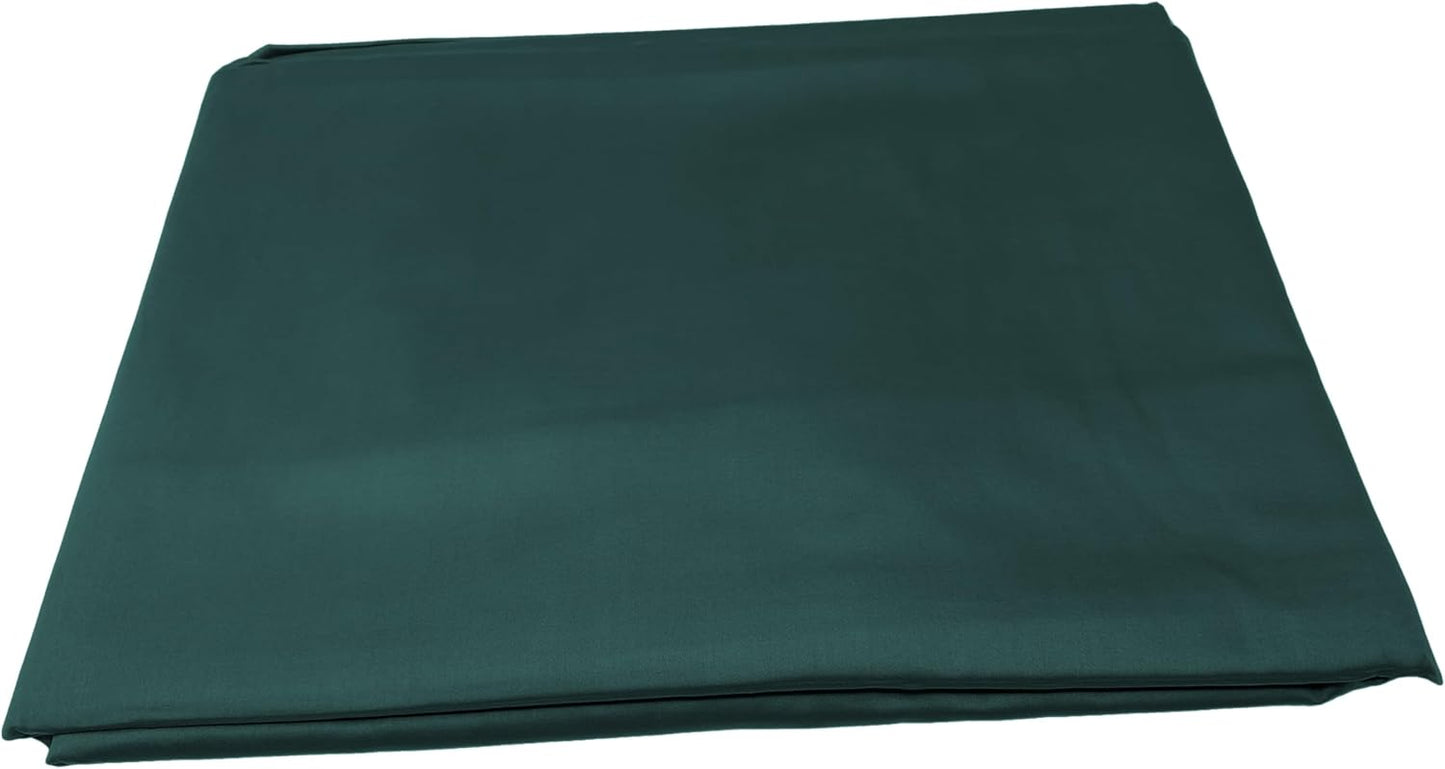 SGARLATA HOME Drap-housse double en satin pur coton 300TC couleur unie art. Le satiné