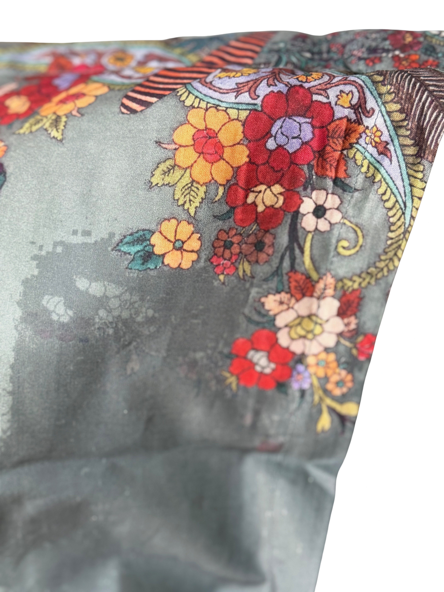 Mirabello parure copripiumino letto singolo (senza il lenzuolo di sotto) in puro Percalle di Cotone art. Mariposa