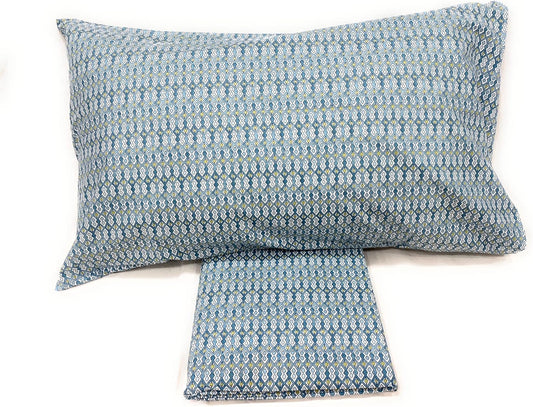 Parure de couette Fazzini (sans drap de dessous) pour lit un et demi en pur coton avec tissage serré. Pagayer