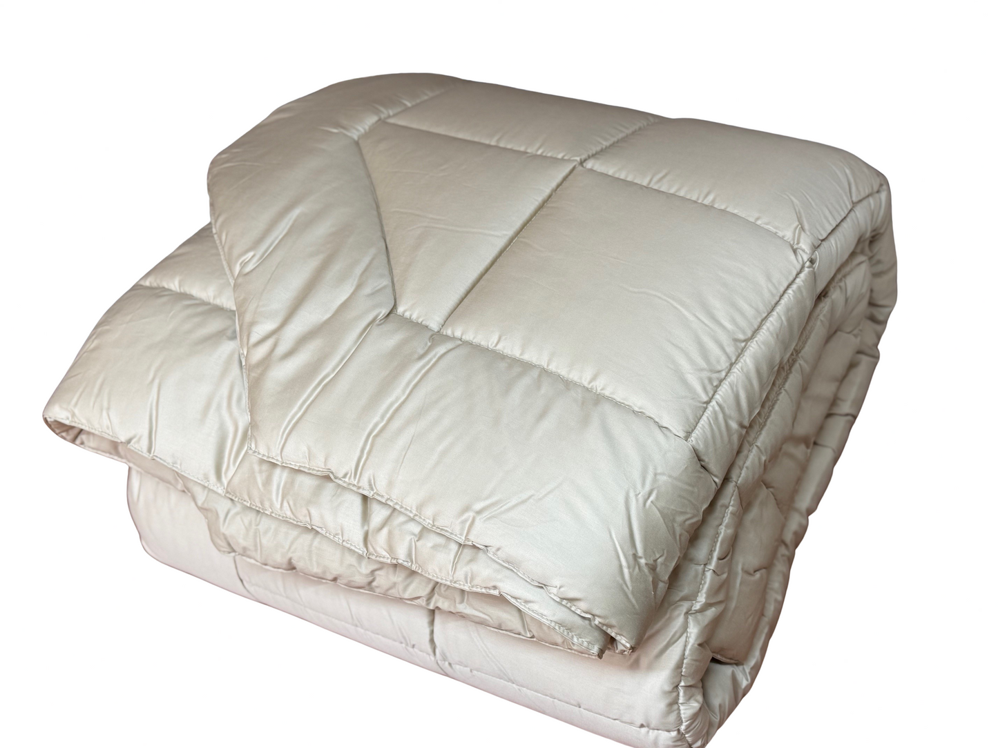 Fazzini trapunta matrimoniale in Puro Raso di Cotone 300TC Tinta Unita art. Trecento